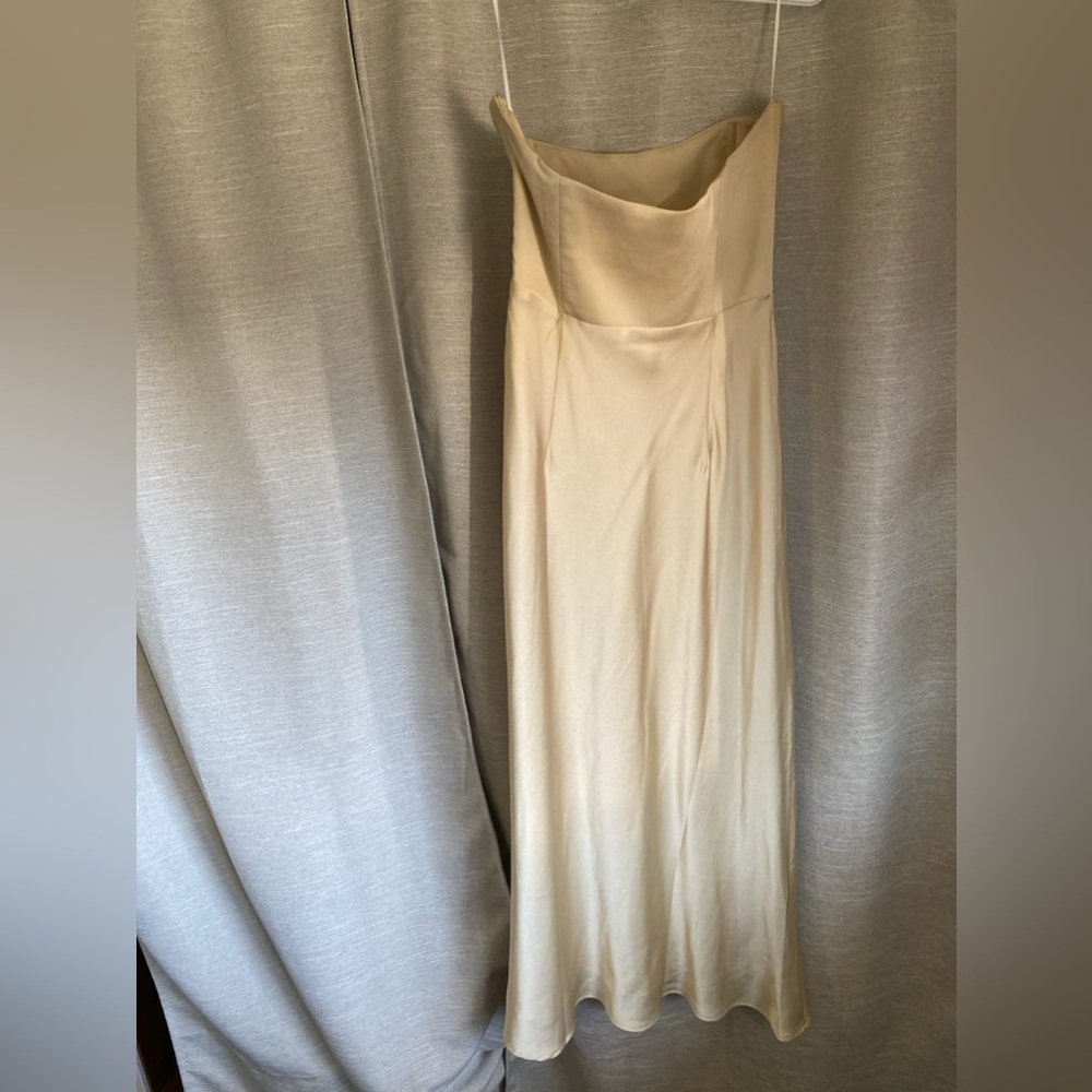 Park & Fifth strapless dress in Champagne - Picture 5 of 7